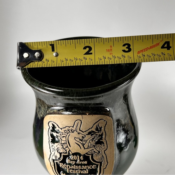 Renaissance Festival At Mosi 2014 Unicorn Goblet Chalice Souvenir Gift Lot of 2 - Picture 10 of 10
